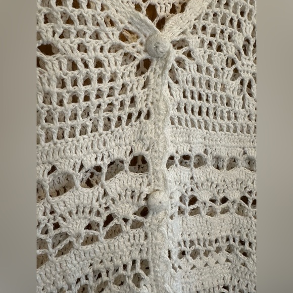 White Stag Ivory Crochet Knitwear - Picture 3 of 4